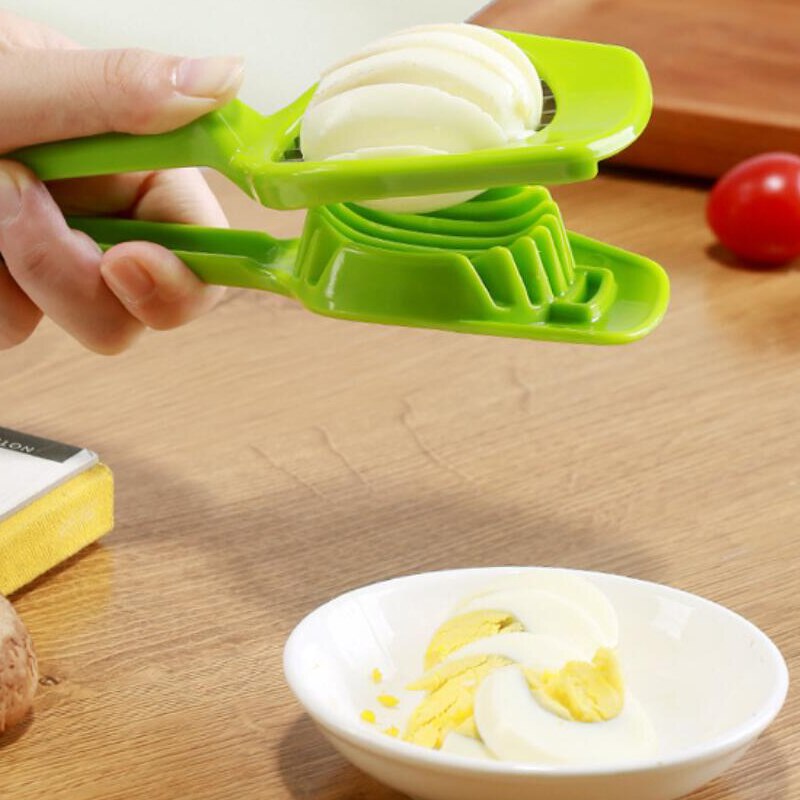 1Pc Rvs Ei Snijder Ei Slicers Multifunctionele Fruit Groente Snijden Keuken Accessoires Snijden Koken Gadgets