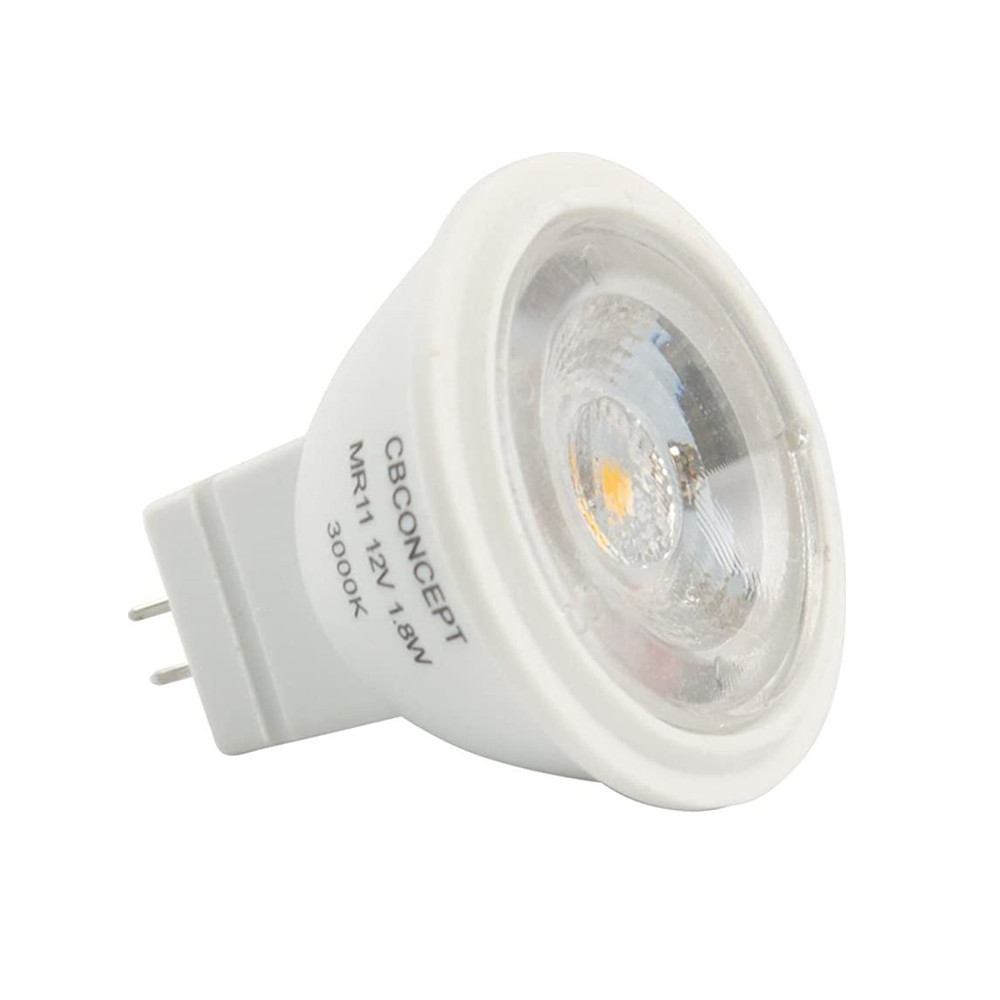 12V 2WCOB spotlight bulb 35mm diameter MR11 3LED bright fiber COB smart light LED spotlight dimmable