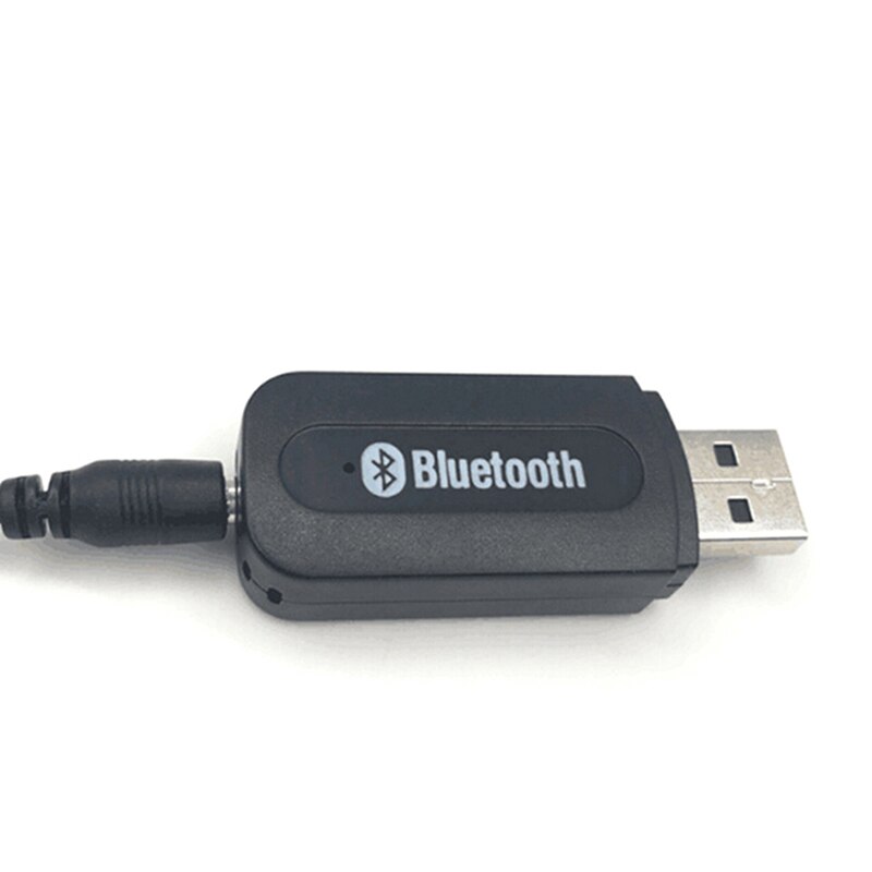 USB Bluetooth Aux Wireless Portable Mini Car Bluetooth Music Audio Receiver Adapter 3.5mm Stereo Audio for iPhone Android phones
