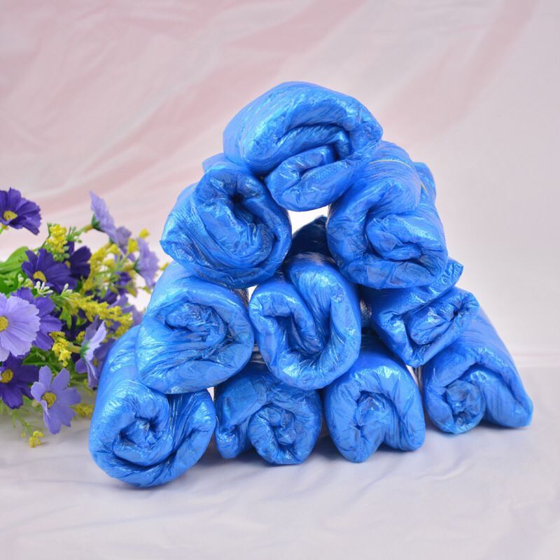 100/200/300Pcs Disposable Shoe Covers Elastic Protective Shoes Covers Homes Overshoes Anti-contact Hood Waterproof Boot Covers