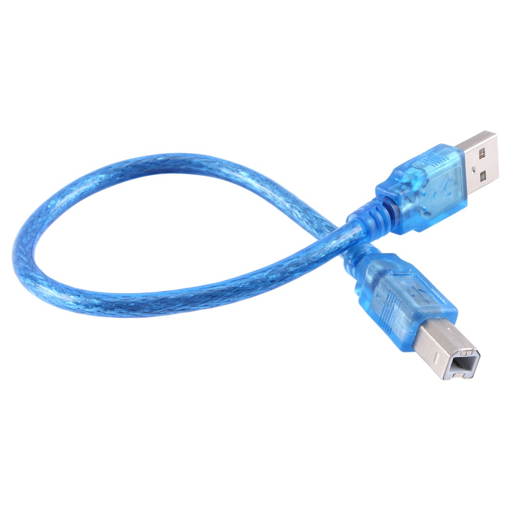 Extension Printer Kabel 30CM USB 2.0 A male naar B male Computer Wire Cable Cord Converter Connector Lijn voor computer PC Laptop