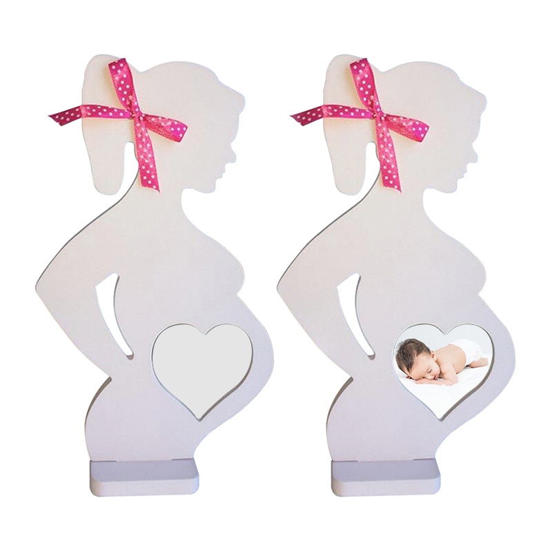 Bureau Fotolijst Zwangere Vrouwen Fotolijst Voor Baby Shower Verjaardag Pasgeboren