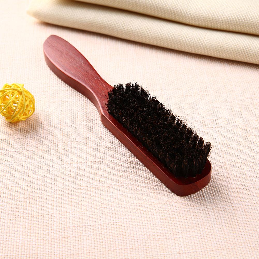 Juego de cepillos de pelo con mango de madera cerdas de jabalí duro, peines de estilismo para hombres y mujeres, peluquería, peine para Barba, recto