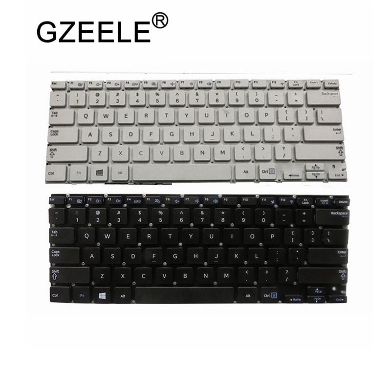 Teclado Inglés para SAMSUNG NP530U3B 530U3B NP530U3C 530U3C NP535U3C 535U3C NP540U3C 540U3C 532U3C negro/blanco US