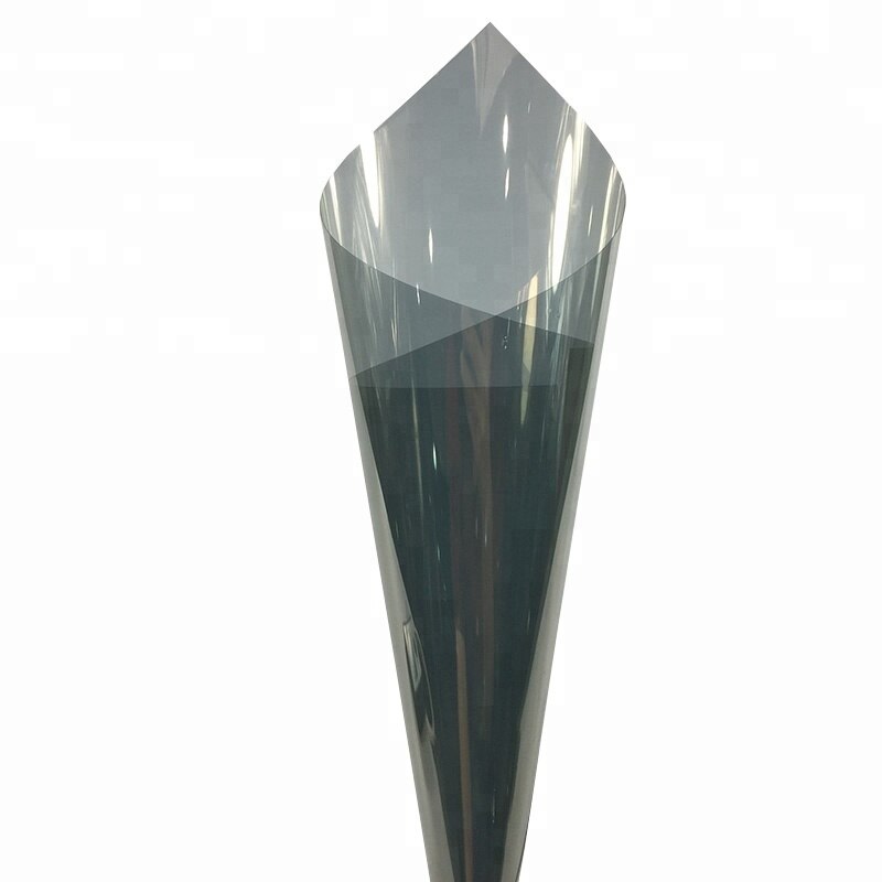 50cmX152cm self-adhesive VLT50% window metalized reflective solar car tint film