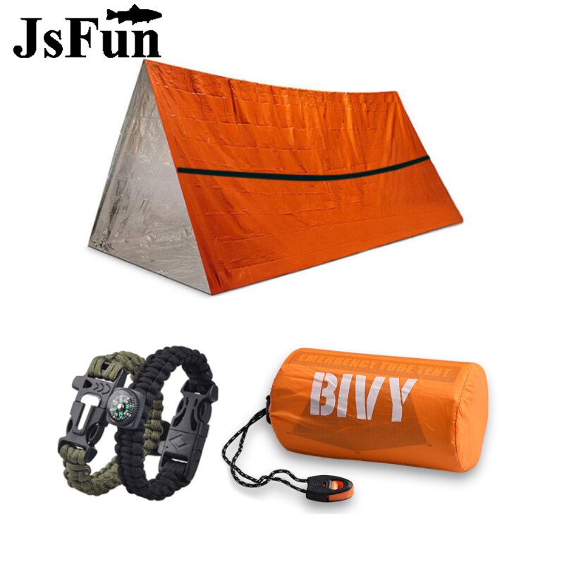 Triangle Tent Camping Fishing Riding PE Aluminum Film Tent Adventure Tente Warm 0.23kg Ultralight палатка With Whistle Compass