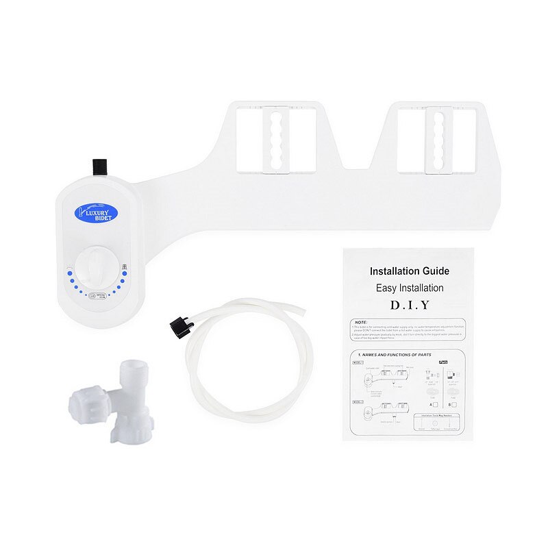 Wc douche bidet spray wassen vrouwelijke hip, Schoon vrouw butt dubbele nozzles bidet, koud water dual nozzle spray toilet seat bidet