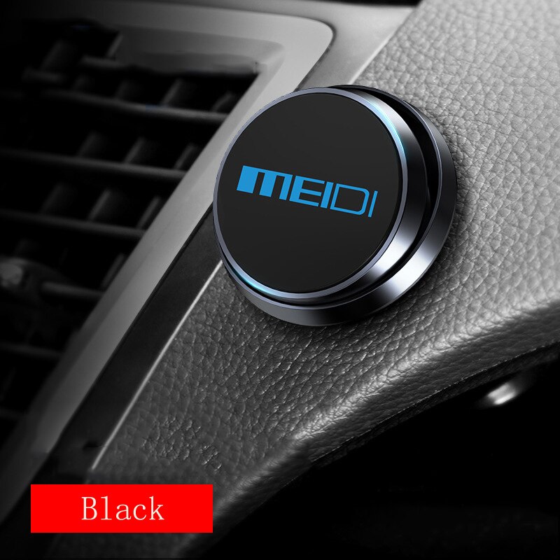 Auto Telefon Halterung Instrument Tafel Lenkrad Halterung für Huawei Xiaomi IPhone Magnetische Smartphone Halterung: Schwarz 1