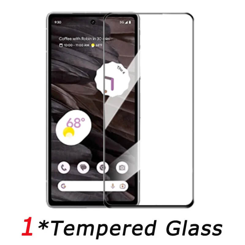 mica/lamina Pixel 8 Pro, pixel 8 screen protector for Google Pixel 7a protective tempered glass Pixel 6a Pixel8 camera lens film Google Pixel 7a accessories pixel-8-pro: Lucent / Bundle 5