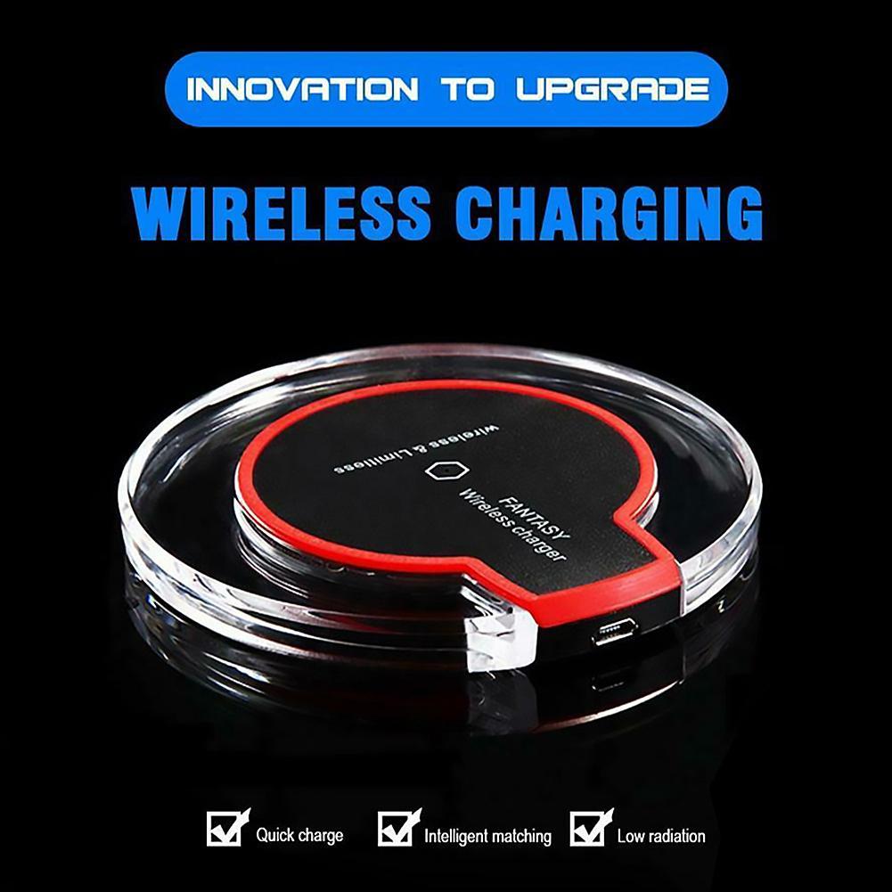 10W K9 Qi Crystal Draadloze Oplader Super Snelle Draadloze Opladen Mat, geschikt Voor Iphone 8 8P X / SamsungS6 S7 S8 Lg Airpods