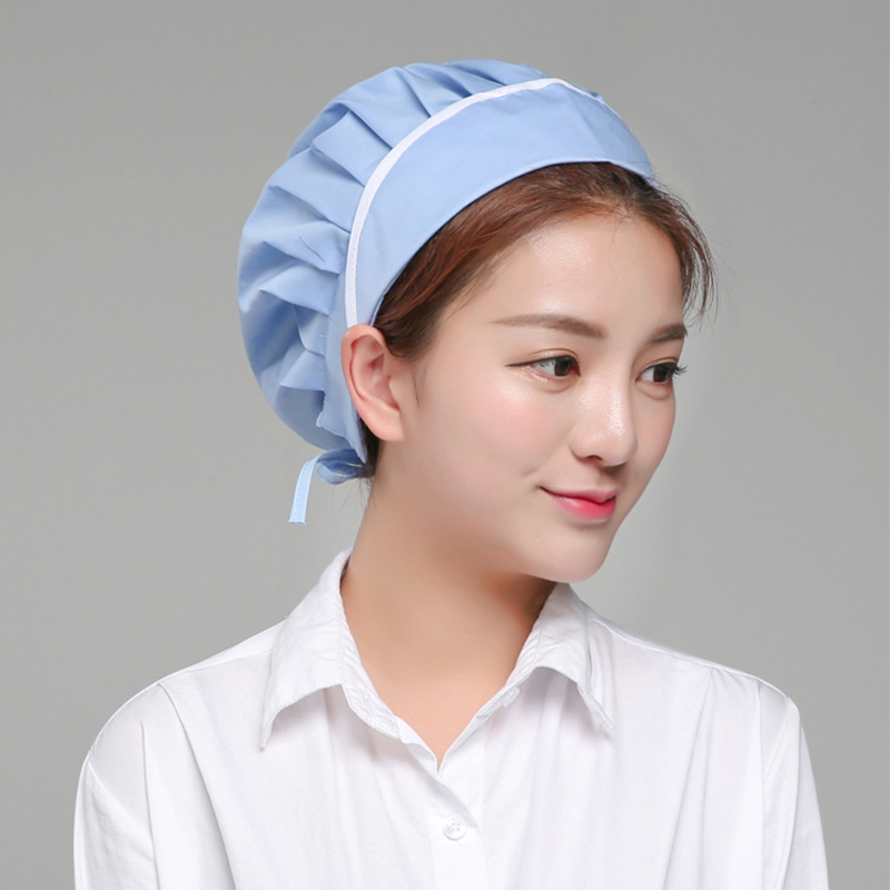 Adjustable Mesh Caps Cafe Bar Kitchen Restaurant Hotel Bakery Waiter Workwear Hat Men Women Breathable Working Caps Chef Uniform