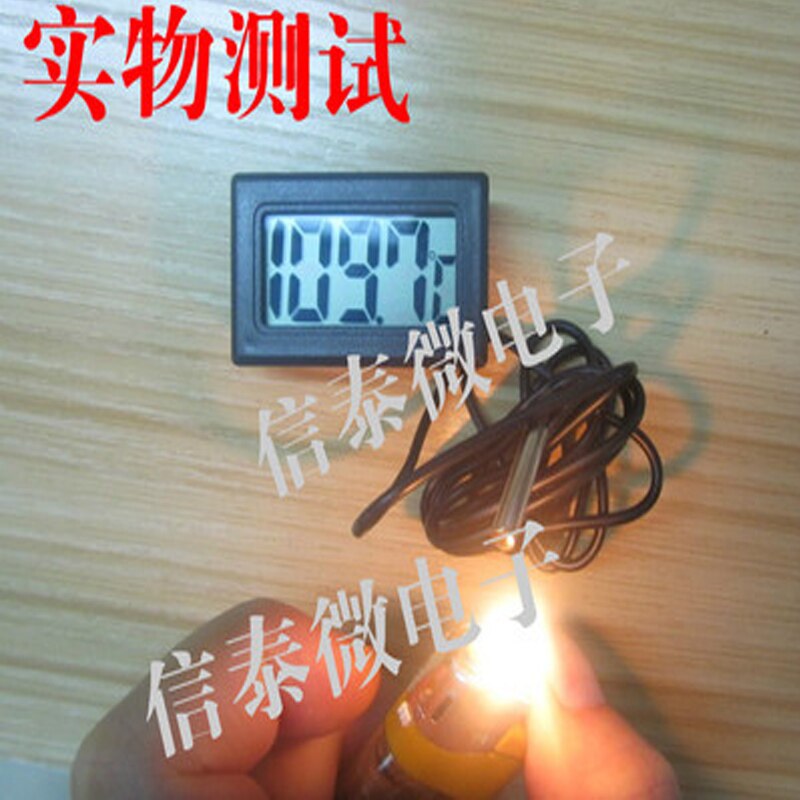 With probe digital thermometer/electronic thermometer/sensor/bath/refrigerator thermometer refresh in 2 seconds