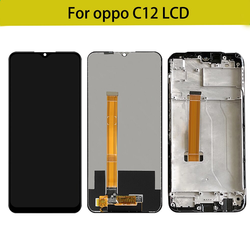 LCD für OPPO Realme C11 C12 C15 RMX2185 RMX2180 RMX2189 LCD Anzeige berühren Tafel Bildschirm Digiziter Sensor Montage