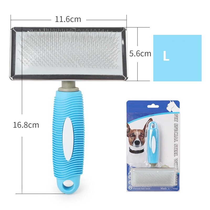 Dog Hackle Cleaning Comb Cat Carding Dog Deshedding Tools Pet Accessories Chihuahua Puppies Hair Tidy Comb Cat Pet Products