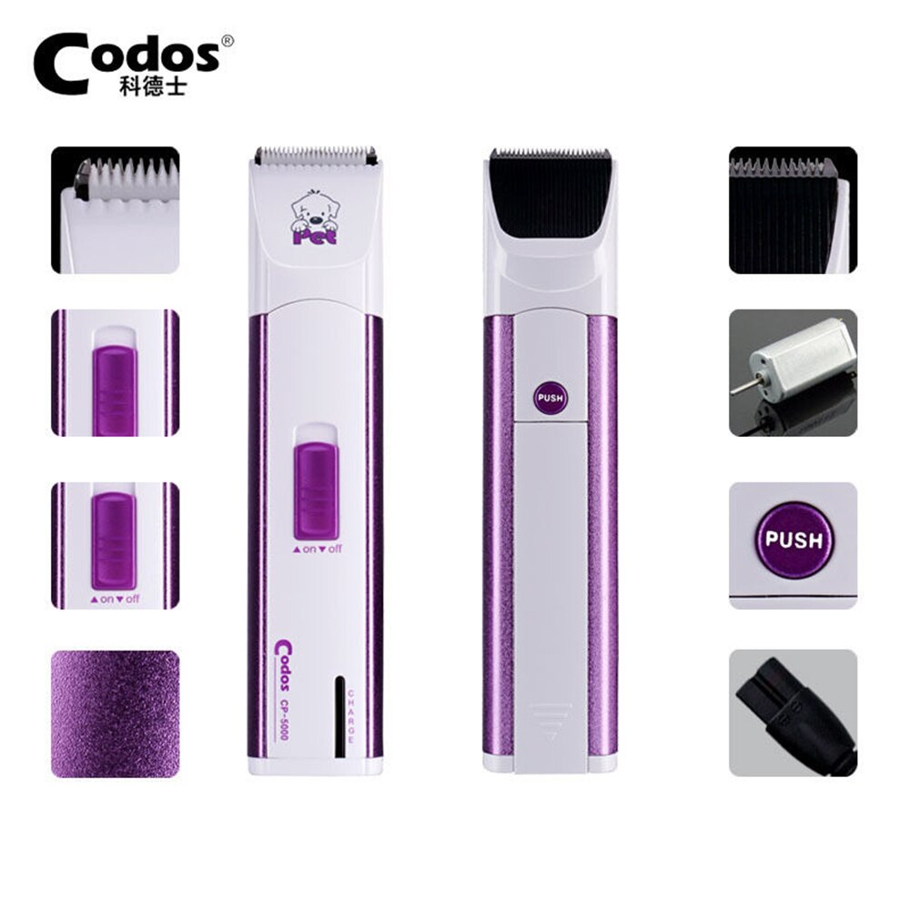 Codos CP5000 Cat Dog Part Hair Trimmer Pet Face Ea... – Grandado