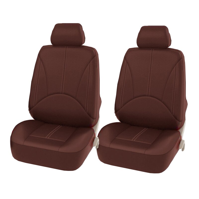 Auto Accessoires Voor Lexus Es Ct Is Gs GS350 Gx Ls LS430 Rx RX450H Lc Ux Sc Convertible Sc Coupe HS250H Lederen Auto Stoelhoezen: ZT01-2Seats-Coffee