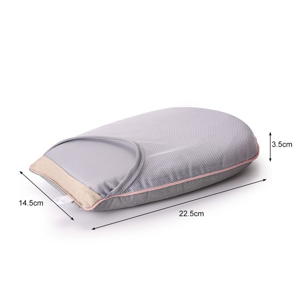 Tapis de pressage en laine pour planche à repasser, feutre haute température, robuste, rembourrage épais, antidérapant, fourniture de nettoyage du linge: gray