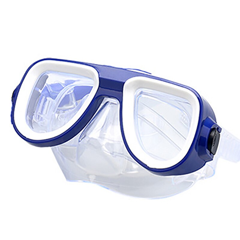 Masque de plongée en apnée et tuba pour enfants de 3 à 8 ans, ensemble de natation, bleu