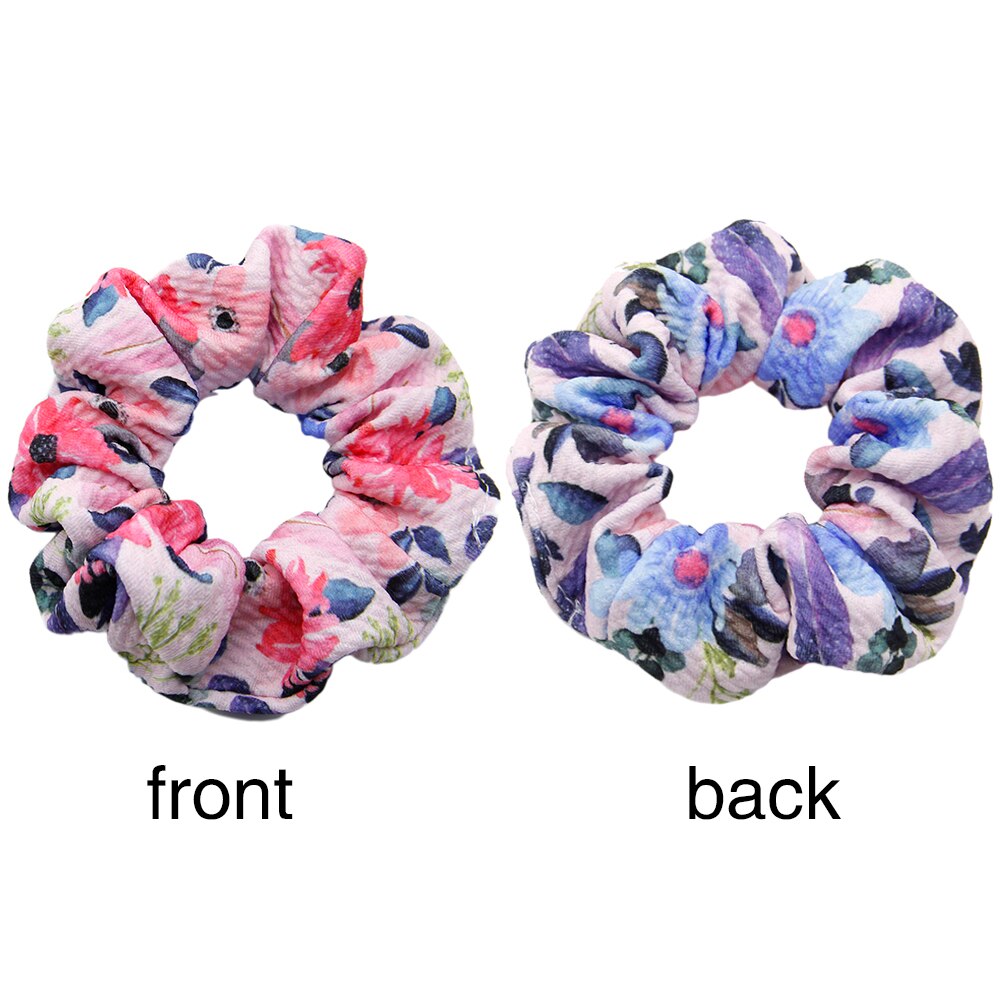 Trykt bullet liverpool hår scrunchies 1 stk, stretchy hestehaleholder, hårbåndtau for kvinner jente, stoff scrunchies ,,1 yc 10475: 1103702001