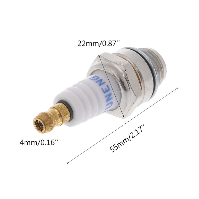 Lawn Mower Brush Cutter Spark Plug Garden Chainsaw Engine Accessory Replacement 203F