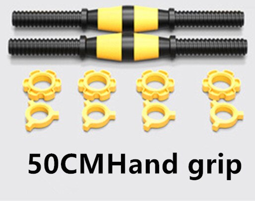 Dumbbell Extension Bar 35/45/50 Cm Arm Strength Training Barbell Connector Connector Neck Pad Extension Bar Extender Equipment: 50cm