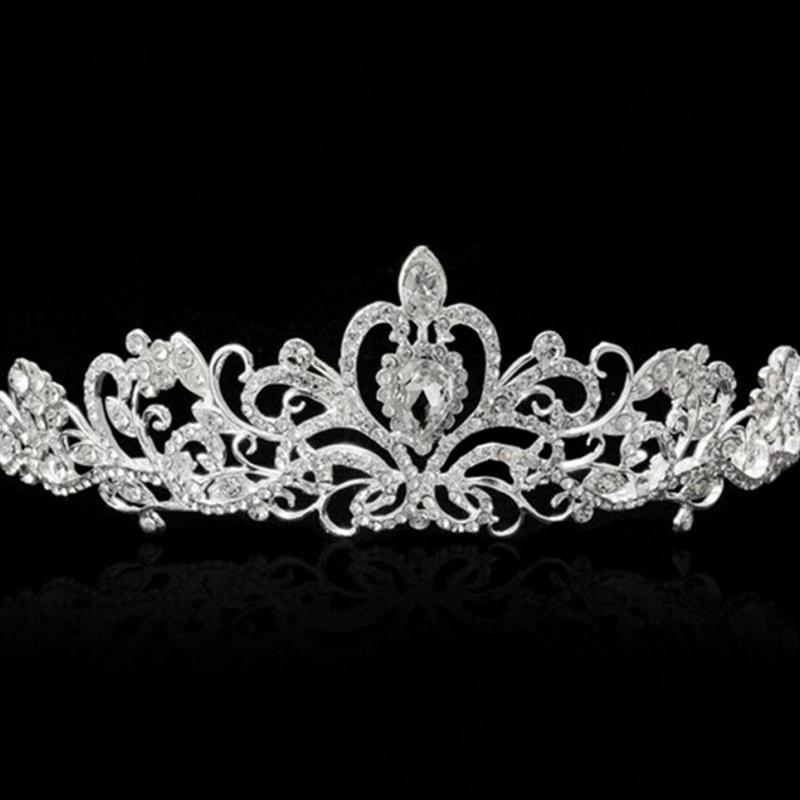 Tiara En Kroon Bruiloft Haar Accessoires Bruids Kroon Bruiloft Tiara, Bruids Haar Accessoires