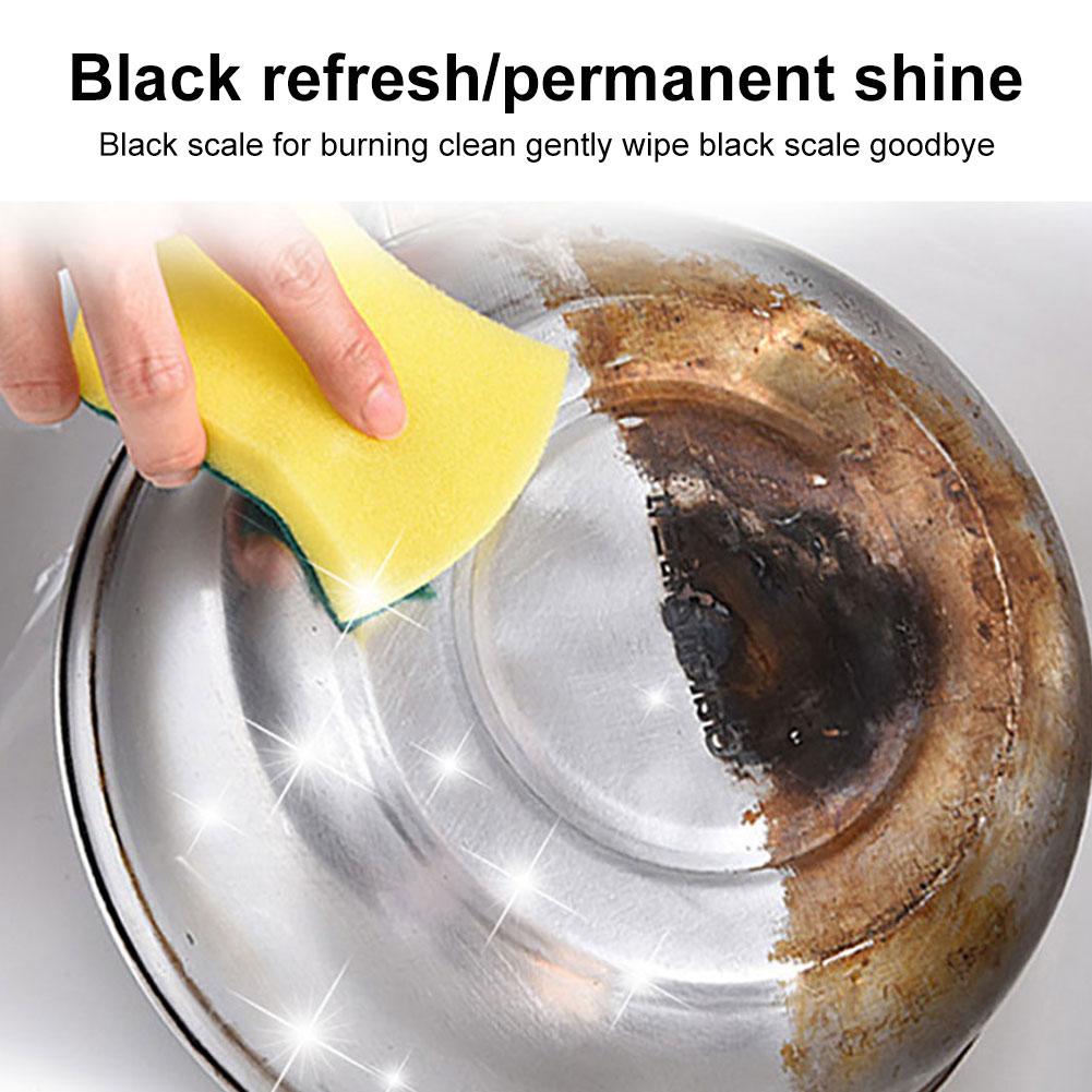 Metal Rust Remover Kitchen Stainless Steel Pot Bottom Burn Marks Dirt Cleaner