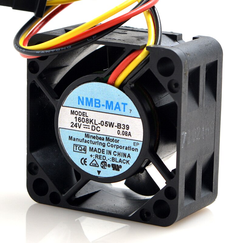 For NMB 40*40*20mm 1608KL-05W-B39 4020 24V 0.07A/0.08A For Fanuc Fan Heatsink