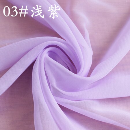 Chiffon Stof Jockey Garen Stof Pure Transparante Voering Hans Jurk Rok Voering Kleding Lente En Zomer: 03