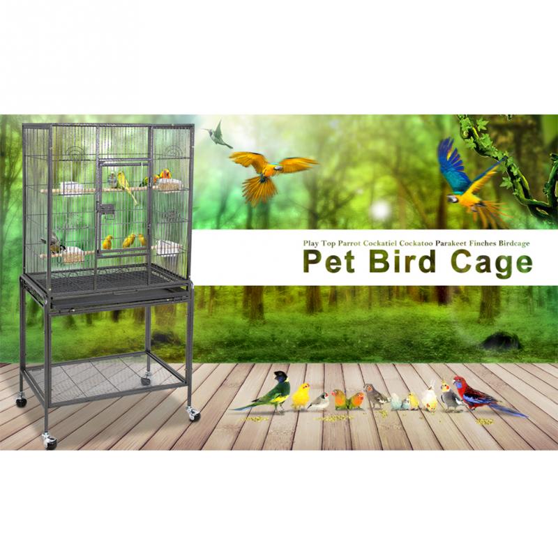 Jaulas para pájaros, Anti UV, funda protectora para jaula para loros, con cremallera, suministros para mascotas, impermeable, a prueba de polvo, funda para jaula para loros, gran ayudante de sueño