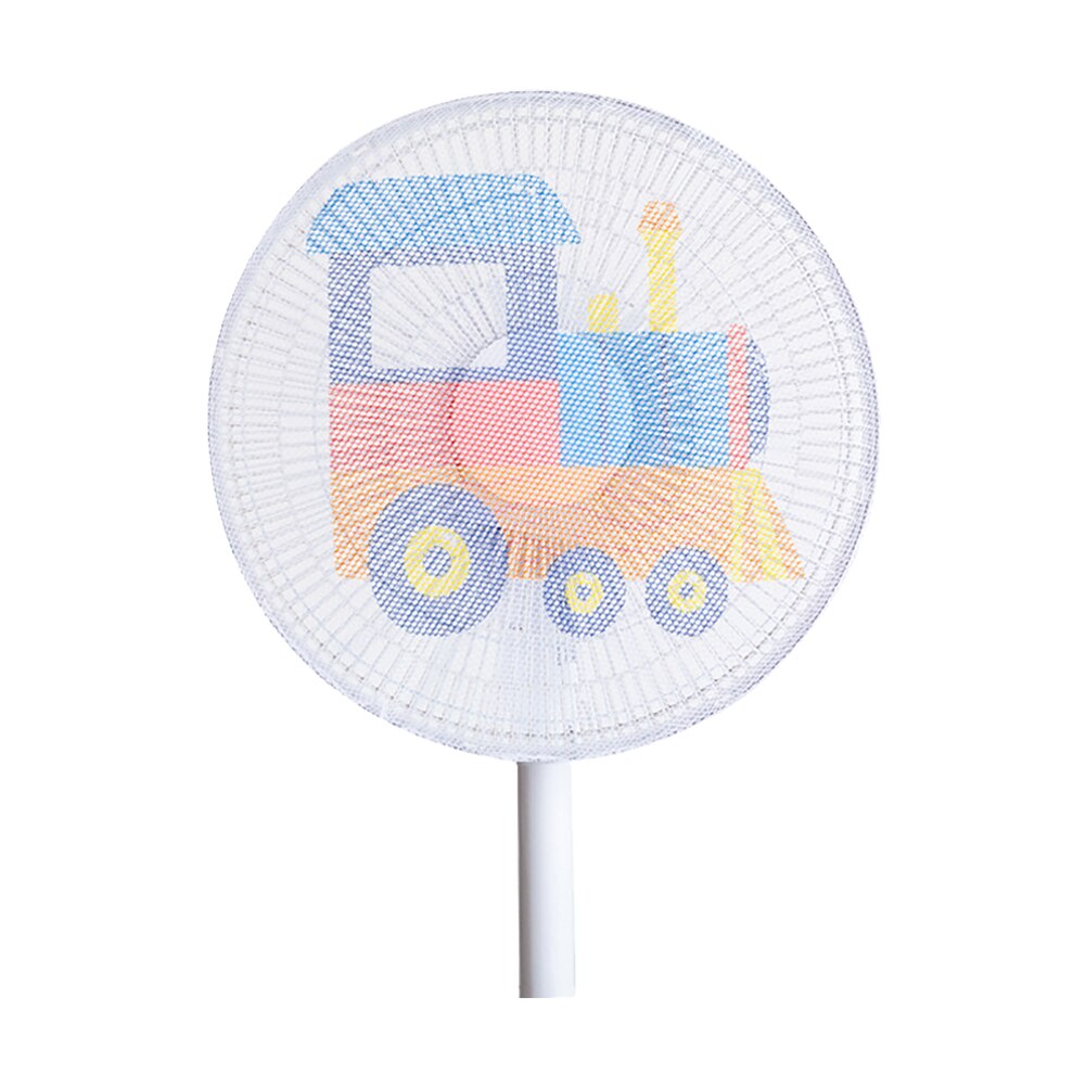 1PCS Household Electric Fan Anti-pinching Dust Cover Child Protection Safety Dustproof Net Cover Finger Protector Zipper Fan Bag: E 45CM