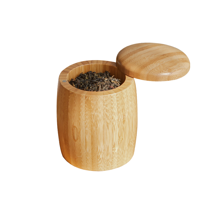 Japan Style Wooden storage box organizer for kung fu tea/candy /snack Bamboo box with lid storage tank