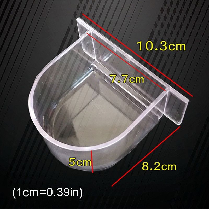 12Pcs Bird Cage Food Boxes Trough Parrot Feeder Food Water Bowl Cup Budgerigar Macaws Finches Canary Bird Feeding Supplies