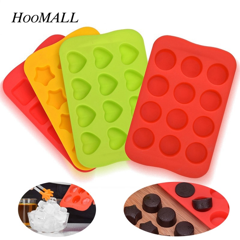 Ice Maker Mould Diy Ice Cube Mold Silicone Ice Tray Fruit Ice Cube Maker Bar Keuken Food Grade Siliconen accessorie