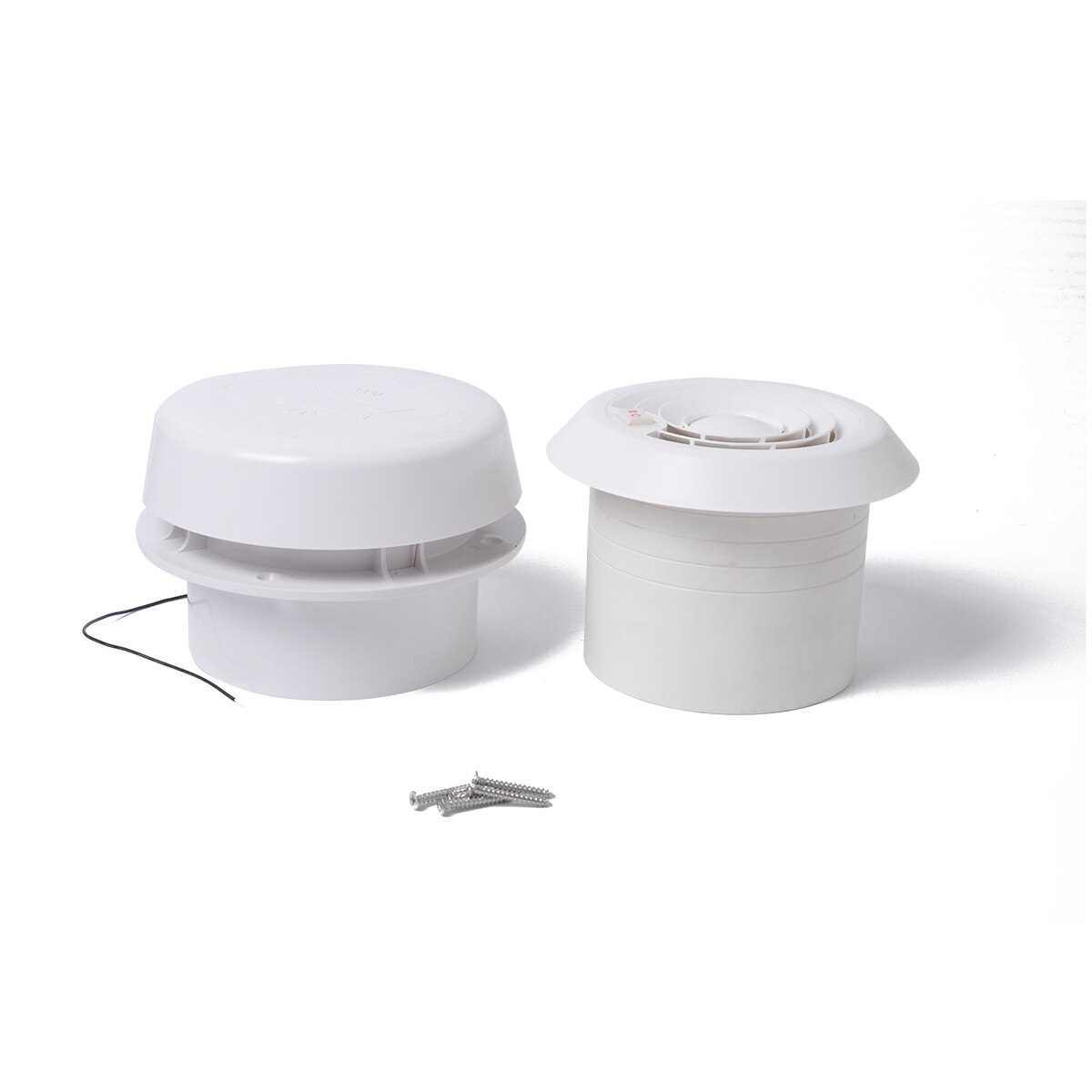 12v volt rv tag udluftningsventilator rejse trailer varevogn køling luft udluftning autocamper motorvogn med lav støjventilation runde ventilatorer