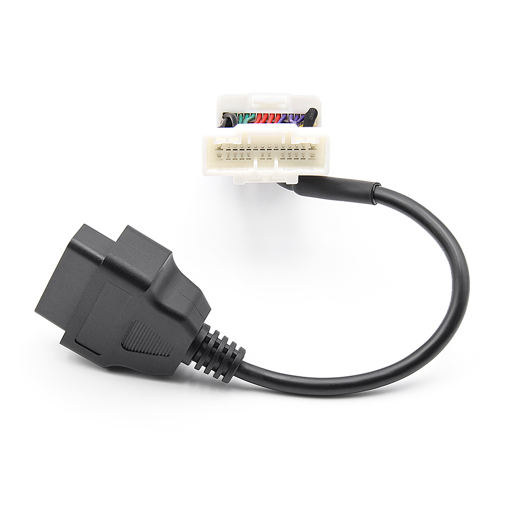 Connecteur OBD2 pour Tesla Model 3, outils de Diagnostic de voiture, câble mâle-femelle à 16 broches pour Tesla Model Y 12/20/26 broches