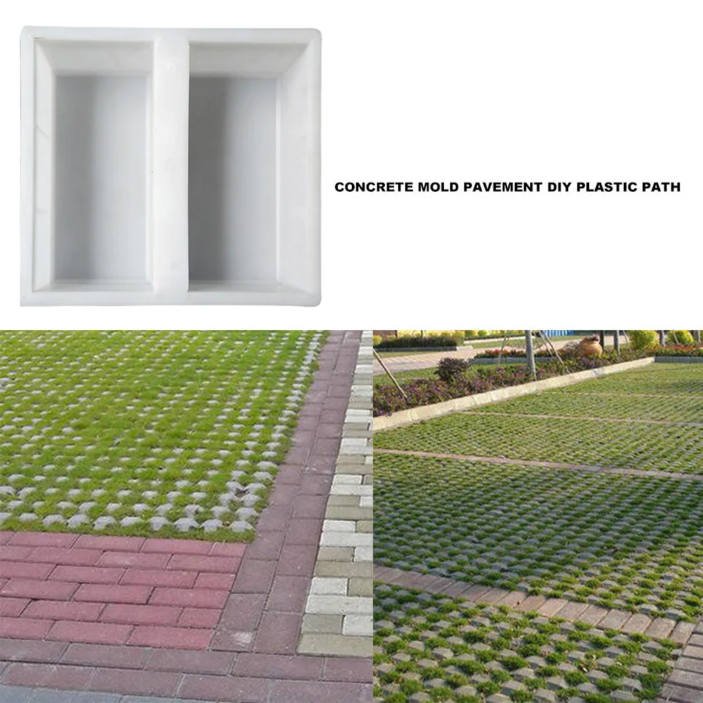 Giardino di casa cortile fai da te pavimentazione stampo strada cemento mattone intaglio pietra percorso pavimentazione strada Walk Maker stampo imitazione