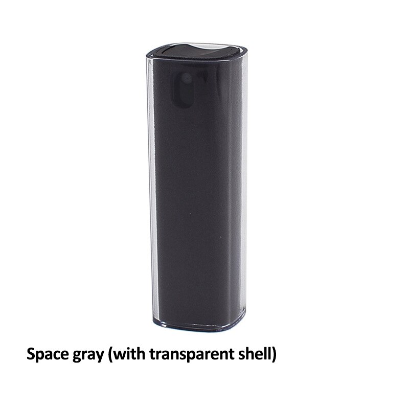1pc beskyttelig 2 in 1 telefonskærm rengøringsmiddel spray mikrofiber klud sæt rengøring artefakt computer mobiltelefon skærm støvfjernelse: F