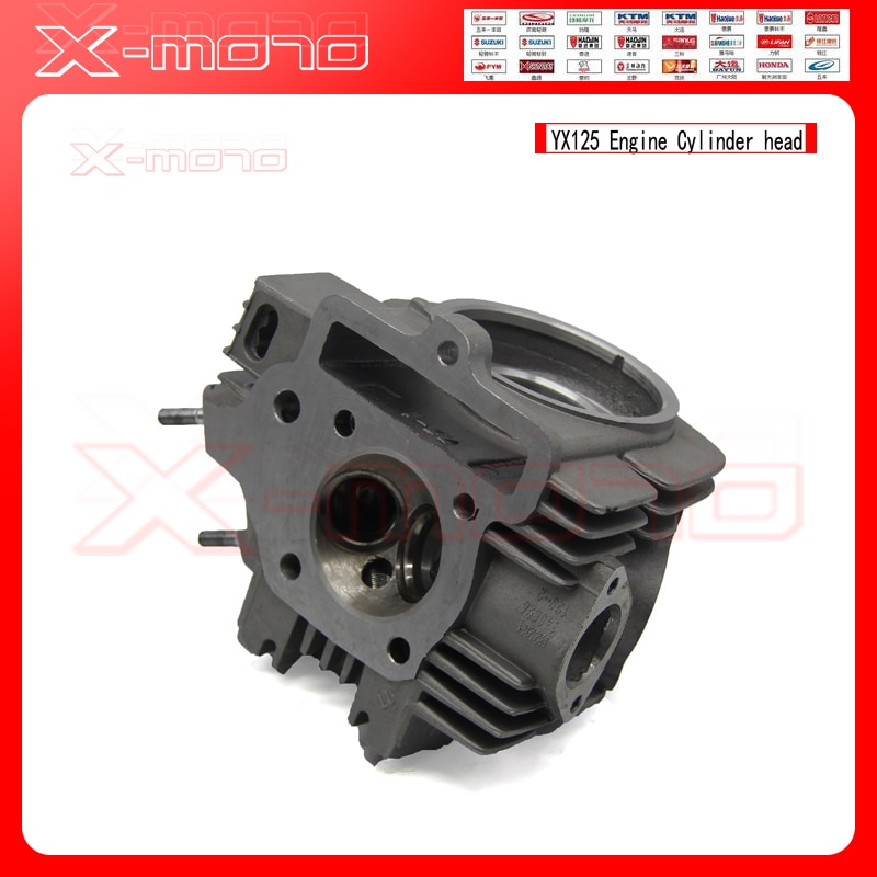YX125 Motor Cilinderkop Vat YINXIANG 125cc PIT TRAIL DIRT QUAD