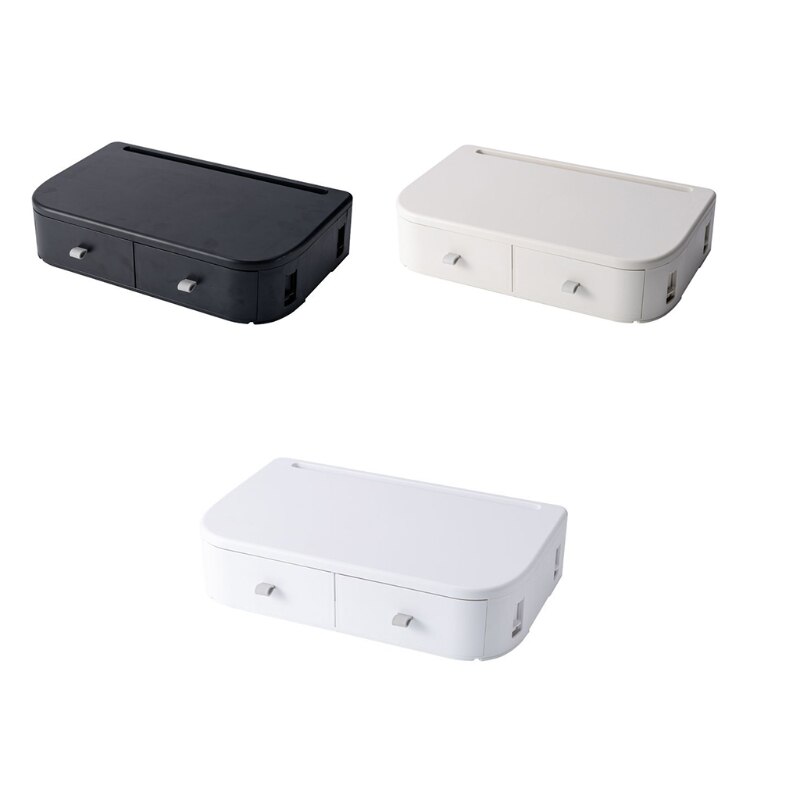 Desktop Computer Shelf Sundries Drawer Storage Box Office Neck Protector Computer Monitor Shelf Increase Display Base