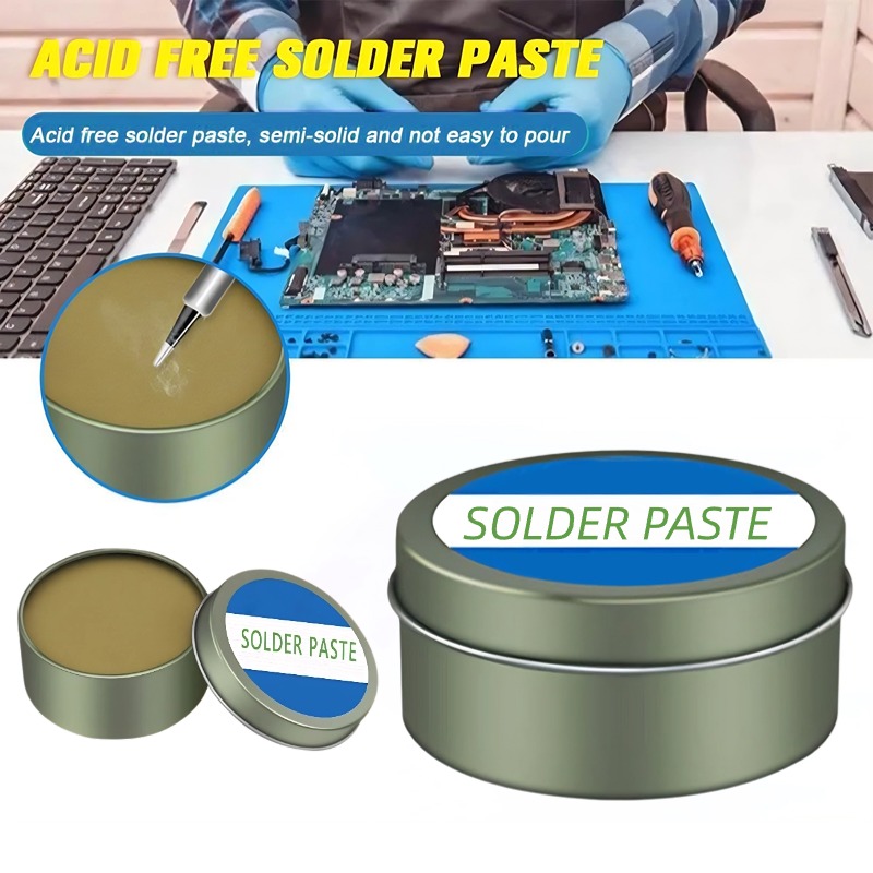 Loddepasta kolofonium flussmiddel 30g/100g blyfri sveiseflussmiddel jernreparasjon sveisepasta lodding tinn loddeolje loddeflussmiddel