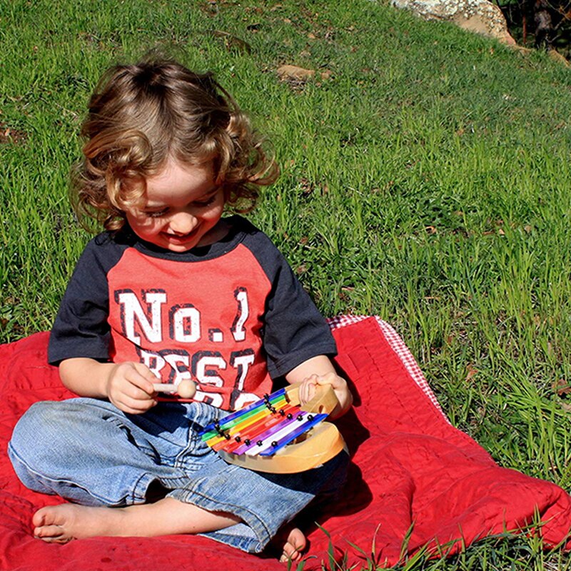 Xylophone Glockenspiel illimité, Instrument de musique à réglage de précision artisanal comprend un maillet en bois robuste-musique