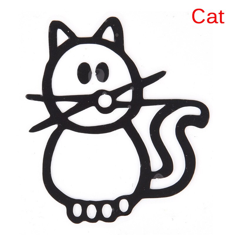 1set Lovely Custom Family Member Viny Decal Car Stick Figure DIY Adhesive Window Car Stickers Waterproof Auto Sticker