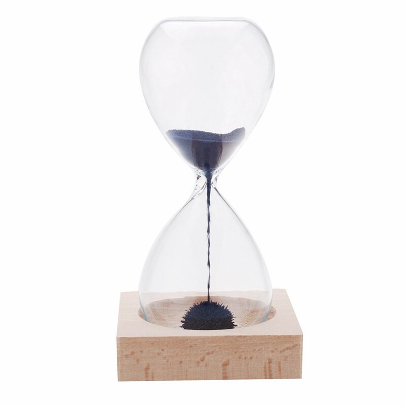 1pcs net Hourglass Awaglass Hand-blown Sand Timer Desktop Decoration netic Hourglass Blue: Default Title