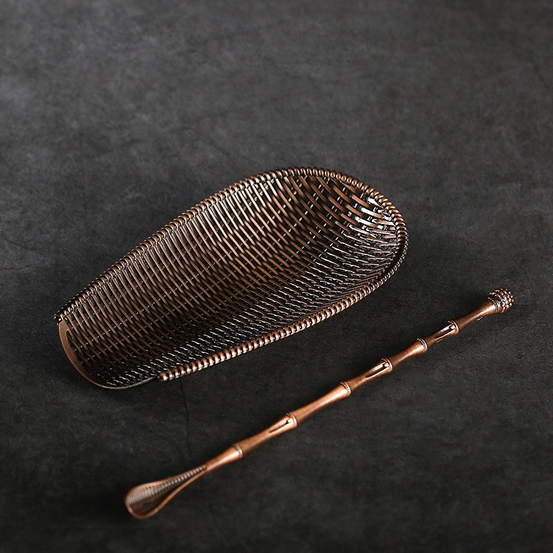 Tangpin kaffe og te verktøy legert stål te scoops metall te tilbehør: Stil a