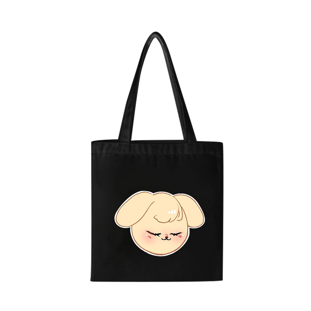 Stray Kids Tote Bags SKZOO Canvas Shoulder Bag HAN BANG CHAN CHANGBIN FELIX SEUNGMIN HYUNJIN LEE KNOW Shopper Bolsas Handbag: 16