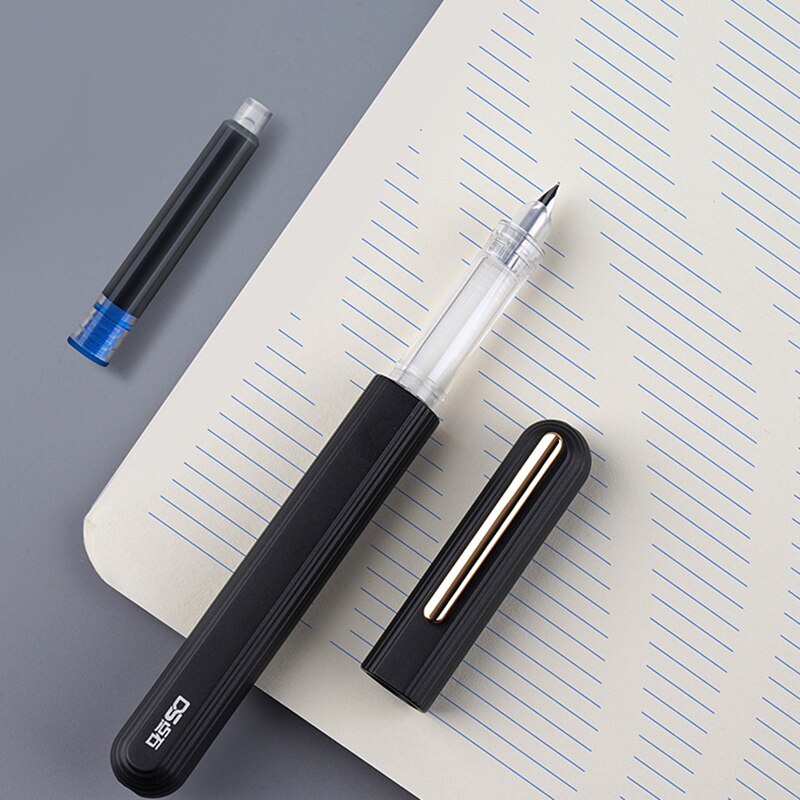 1 Pcs Non-splashing ink fine-pointed fountain pen self-control ink fine pen student calligraphy fountain pen