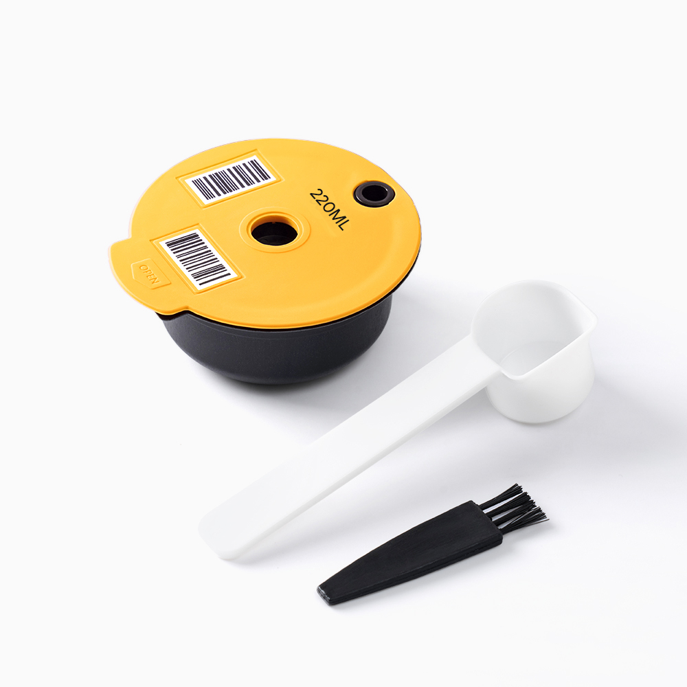 Bosch Tassimo Kaffeekapsel, wiederverstellbare Schote-Kapseln, entkoffeinierter Kaffee, kompatibel mit Bosch Tassimo Kaffeemaschine: Licht Gelb