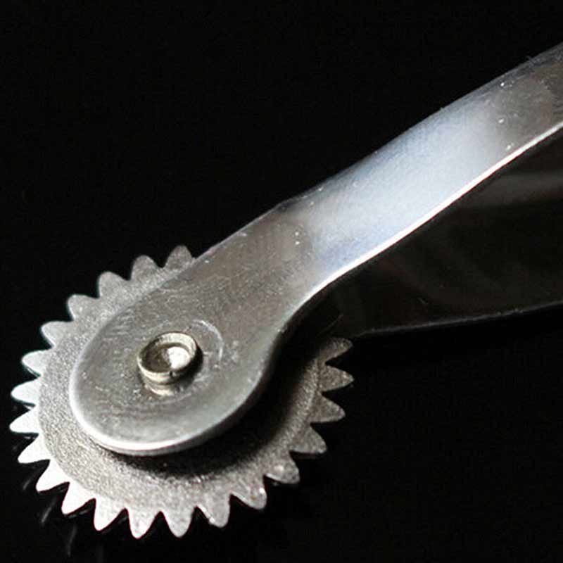 2mm Pitch Overstitch Wheel Leather Stitch Space Paper Perforating Tool Roulette For Arts and Leather Crafts SCI88