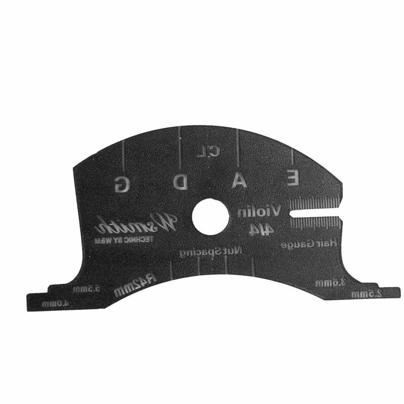 Violin Bridges Multifunctional Mold Template 4/4 Violin Bridges Repair Reference Tool Fingerboard Scraper Making Tool